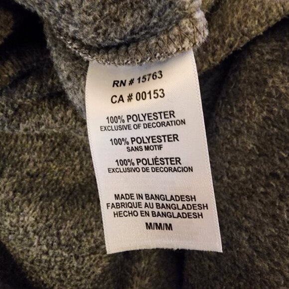 Champion UC Riverside Full Zip Jacket Men’s Medium Gray Blue Fleece Highlanders - Picture 9 of 10